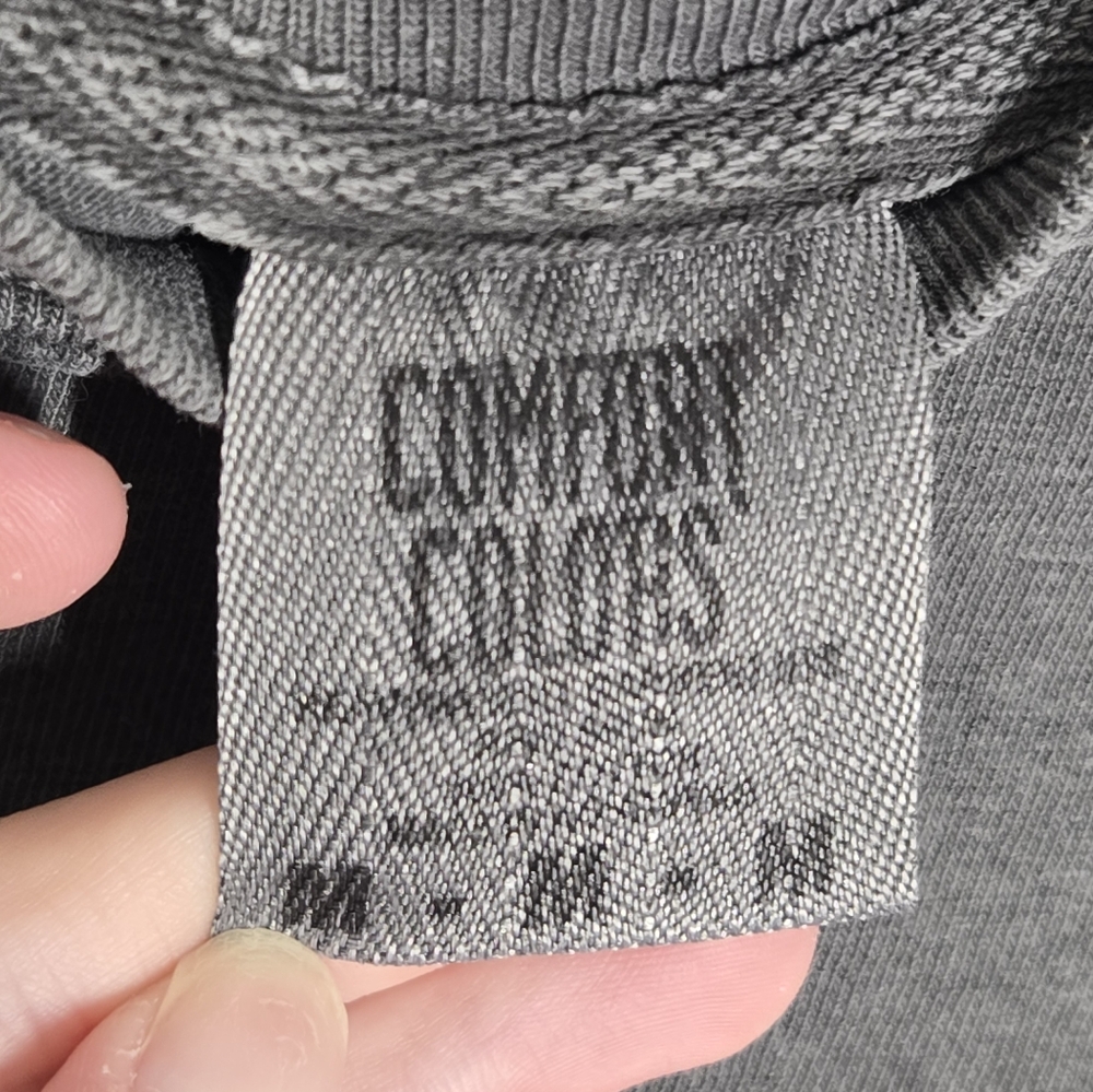 Comfort Colors Gray Newport Crop Top - Picture 3 of 4